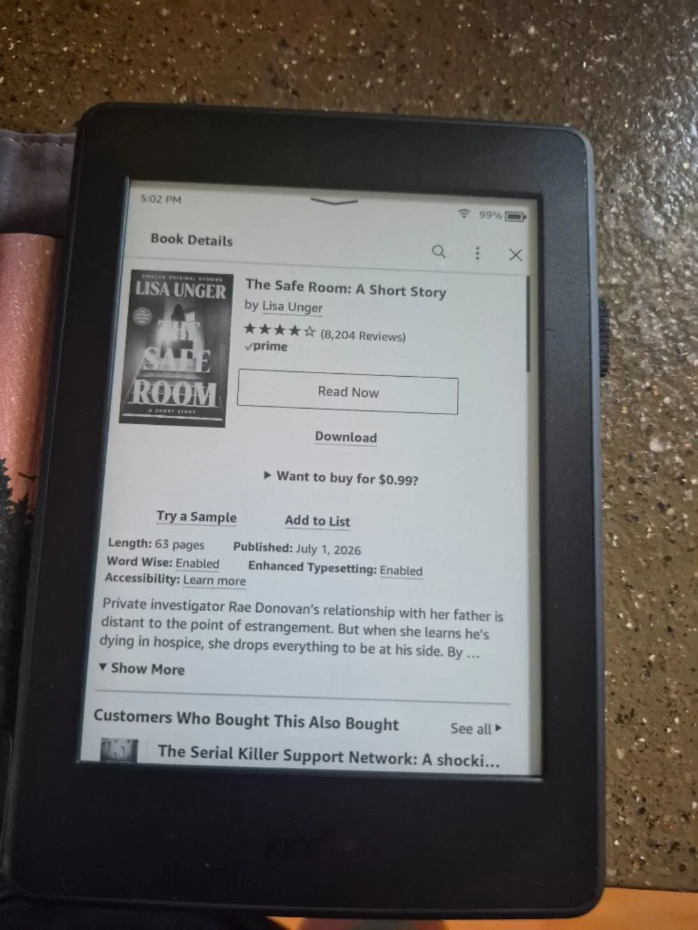 Amazon Kindle Paperwhite 7th Gen 6